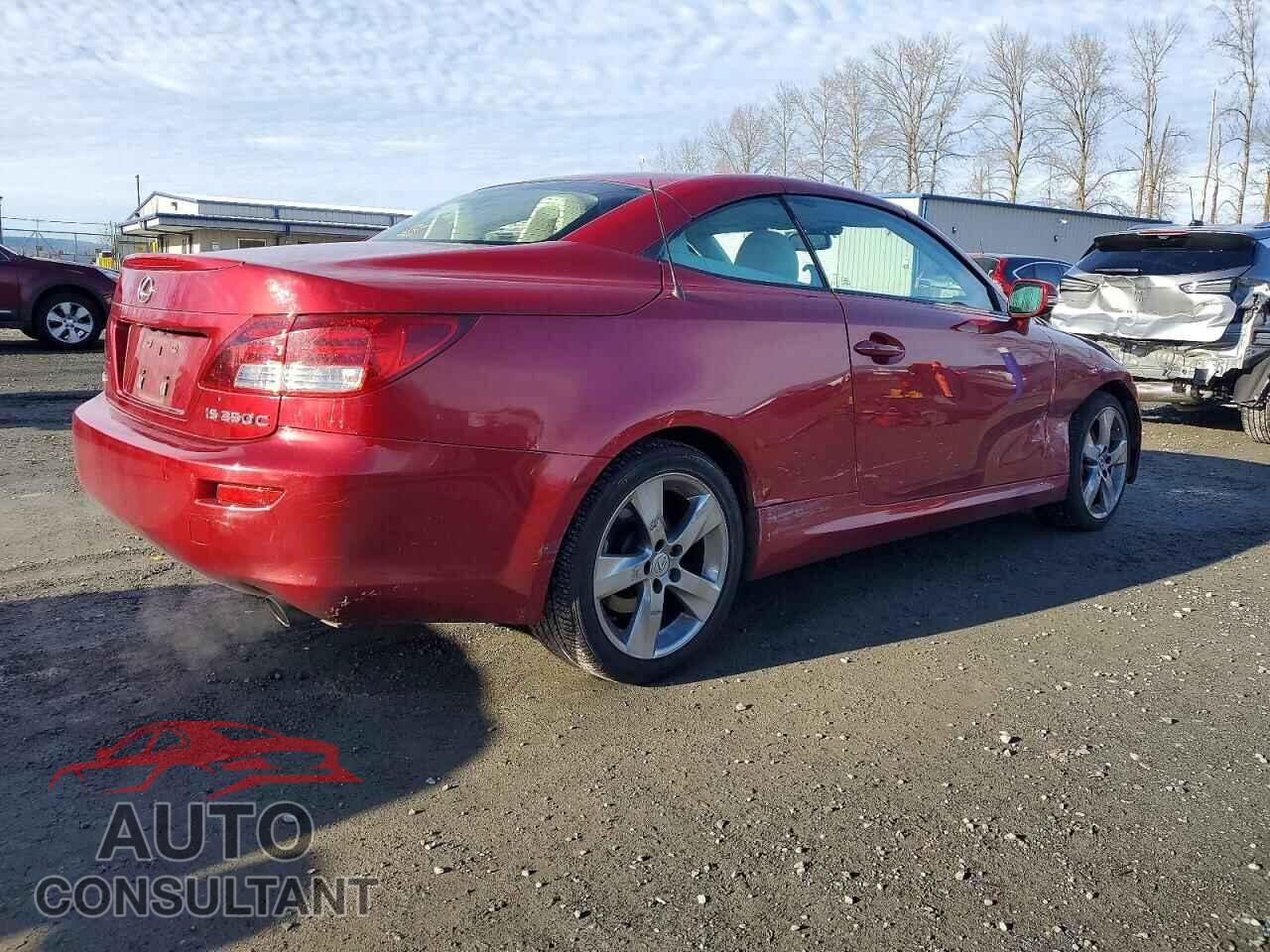 LEXUS IS 2010 - JTHFF2C25A2506736
