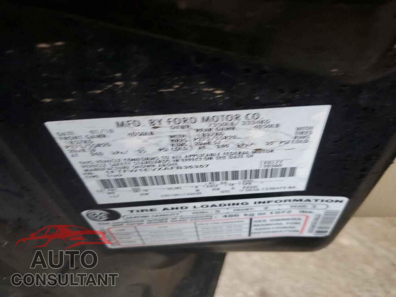 FORD F-150 2010 - 1FTFW1EVXAFB35357