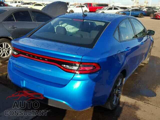 DODGE DART 2015 - 1C3CDFAAXFD432435