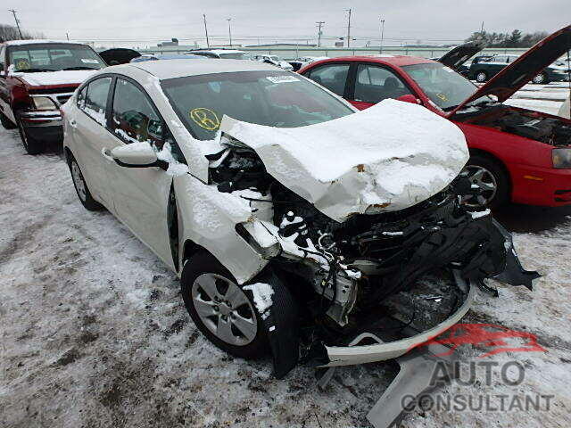 KIA FORTE 2015 - KNAFK4A60F5301312