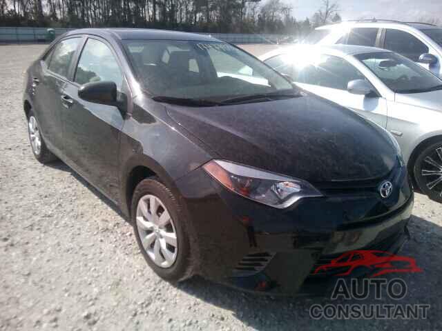 TOYOTA COROLLA 2016 - 5YFBURHE9GP384698