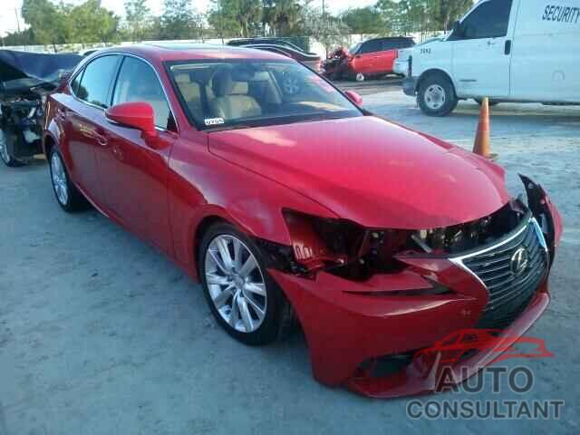 LEXUS IS200 2016 - JTHBA1D25G5009537