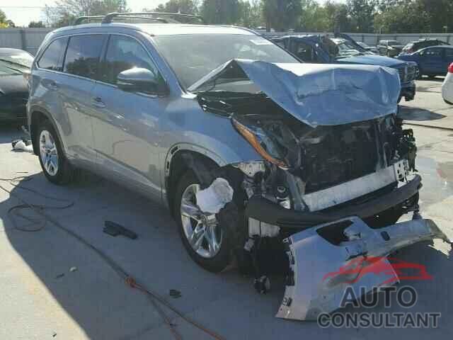 TOYOTA HIGHLANDER 2016 - 5TDDKRFH2GS325804