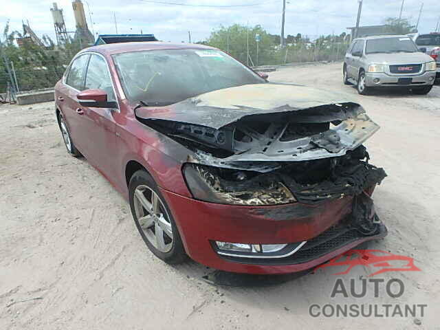 VOLKSWAGEN PASSAT 2015 - 1VWAS7A31FC107983