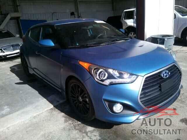 HYUNDAI VELOSTER 2016 - KMHTC6AEXGU255285