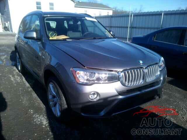 BMW X3 2016 - 5UXWX9C52G0D76583