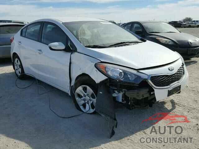 KIA FORTE 2016 - KNAFX4A60G5528096