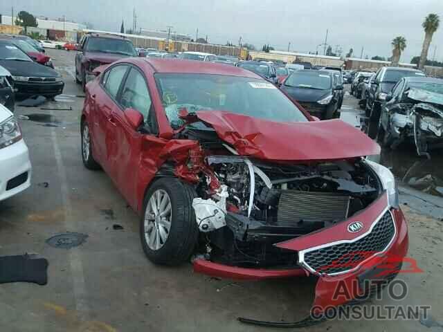 KIA FORTE 2015 - KNAFX4A60F5333534