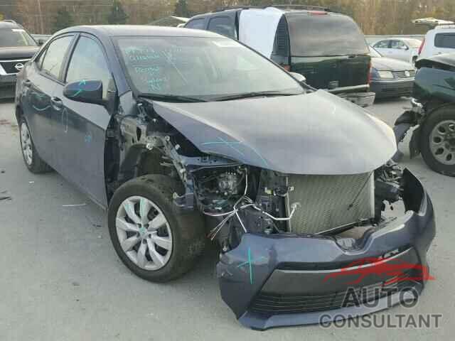 TOYOTA COROLLA 2016 - 2T1BURHE4GC579513