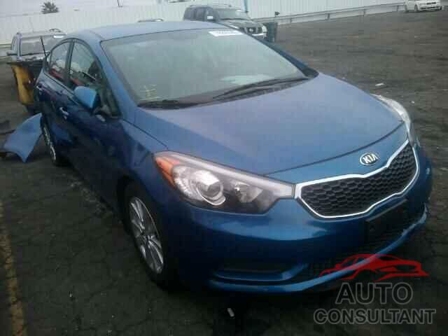 KIA FORTE 2015 - KNAFX4A68F5313712