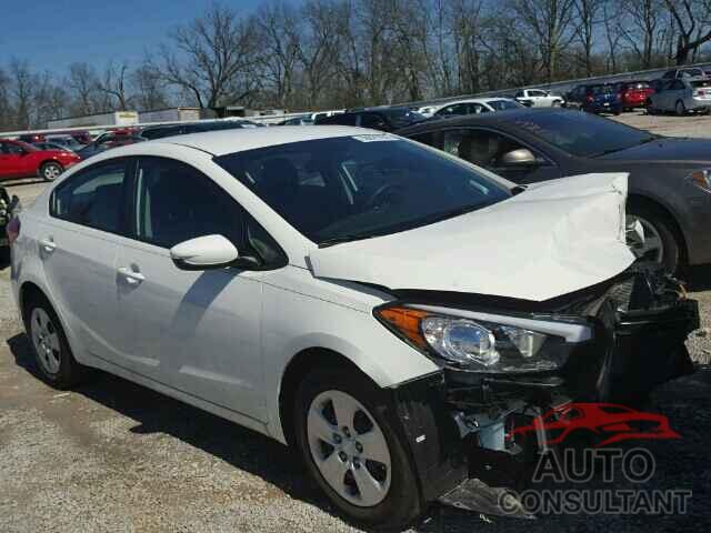 KIA FORTE 2016 - KNAFK4A63G5476638
