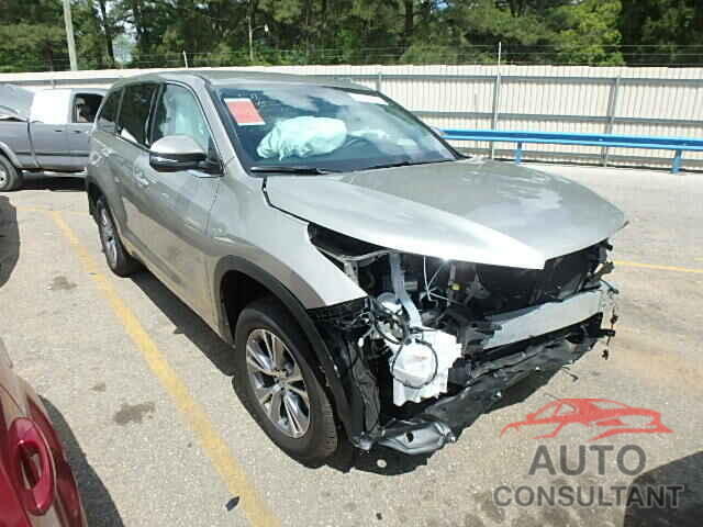 TOYOTA HIGHLANDER 2015 - 5TDZKRFH4FS050716