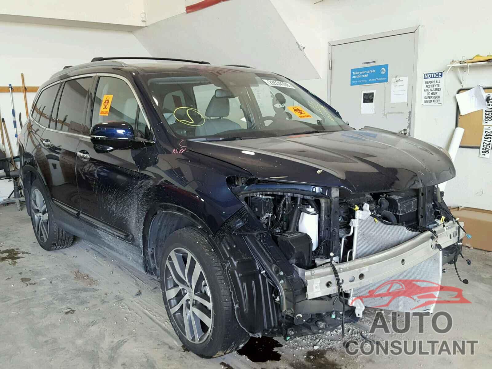 HONDA PILOT 2016 - 5FNYF6H9XGB014779