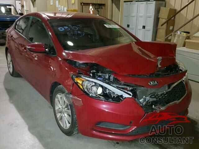 KIA FORTE 2015 - KNAFX4A64F5381313