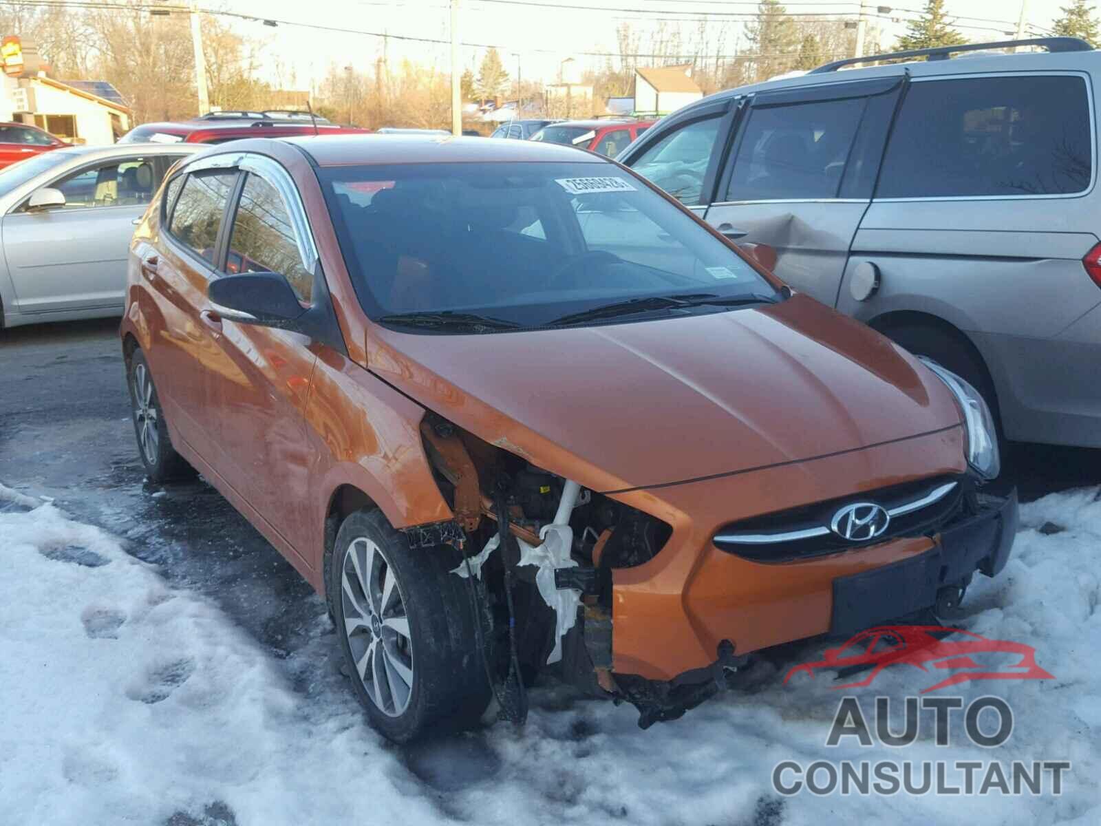 HYUNDAI ACCENT 2015 - KMHCU5AE5FU204783