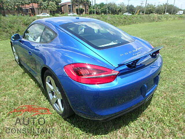 PORSCHE CAYMAN 2014 - WP0AA2A84EK172318