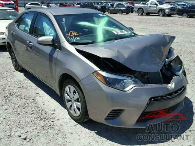 TOYOTA COROLLA 2016 - 5YFBURHE6GP374761