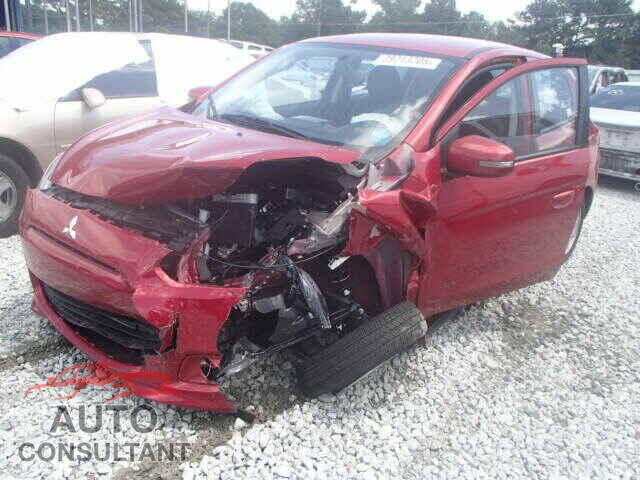 MITSUBISHI MIRAGE 2015 - ML32A4HJ5FH009123