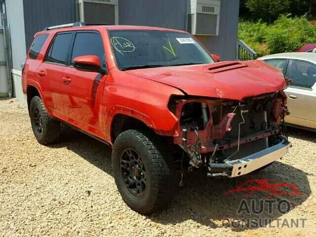 TOYOTA 4RUNNER 2015 - JTEBU5JR1F5234324