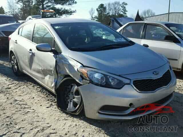 KIA FORTE 2016 - KNAFK4A69G5602789