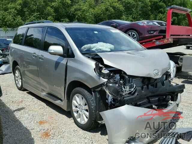 TOYOTA SIENNA 2015 - 5TDYK3DC2FS602536