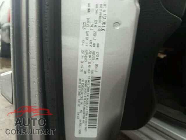 DODGE CARAVAN 2016 - 2C4RDGEG3GR373012