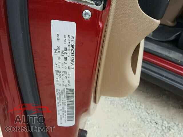 DODGE CARAVAN 2015 - 2C4RDGBG0FR532166