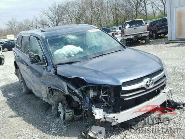 TOYOTA HIGHLANDER 2016 - 5TDJKRFH8GS505128