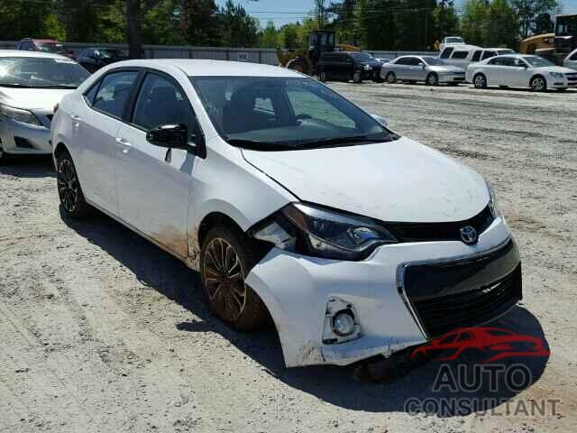 TOYOTA COROLLA 2015 - 2T1BURHE2FC256799