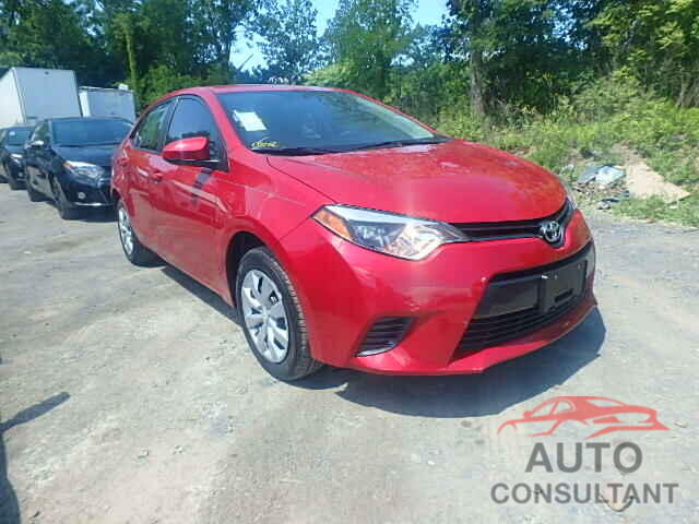 TOYOTA COROLLA 2016 - 5YFBURHE3GP457001