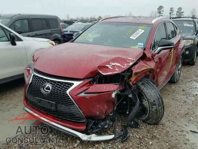 LEXUS NX 2017 - JTJYARBZ8H2052182