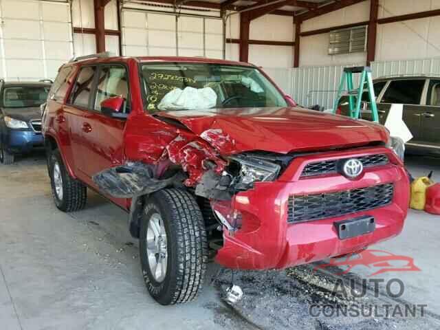 TOYOTA 4RUNNER 2016 - JTEBU5JR1G5329421