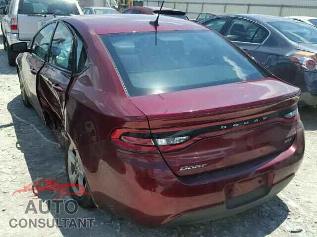 DODGE DART 2015 - 1C3CDFBB6FD251162