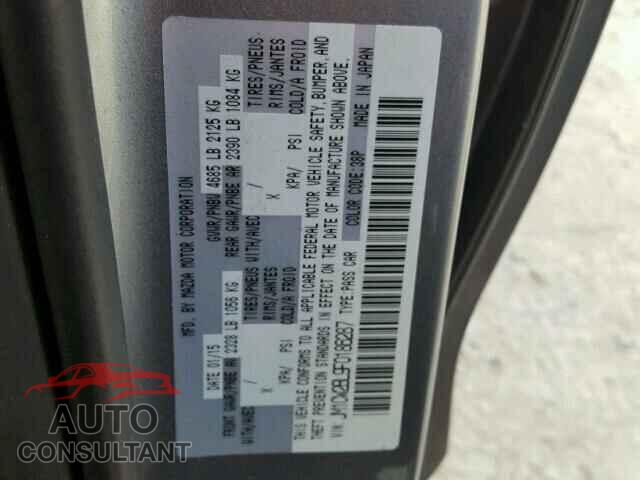 MAZDA 5 2015 - JM1CW2BL9F0186287