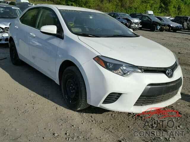 TOYOTA COROLLA 2016 - 2T1BURHE6GC612124