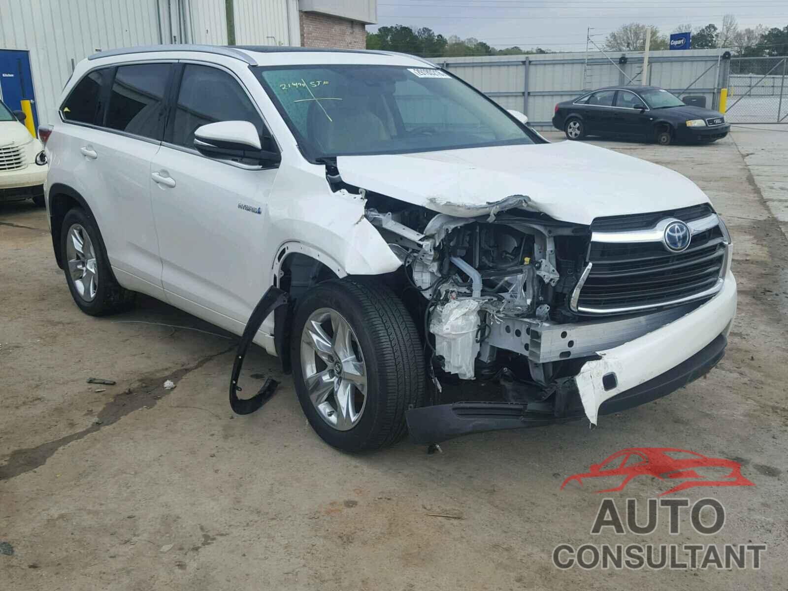 TOYOTA HIGHLANDER 2016 - 5TDDCRFH6GS017340