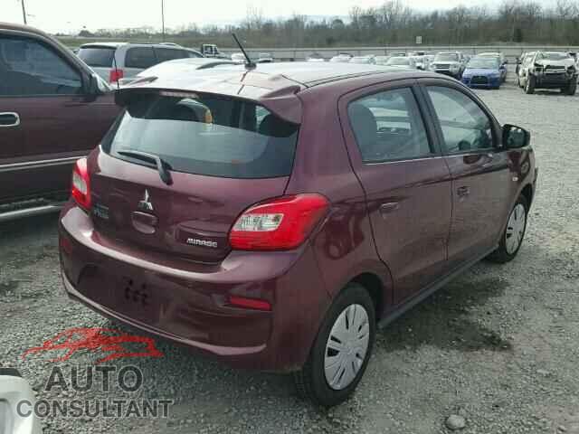 MITSUBISHI MIRAGE 2017 - ML32A3HJ0HH008796