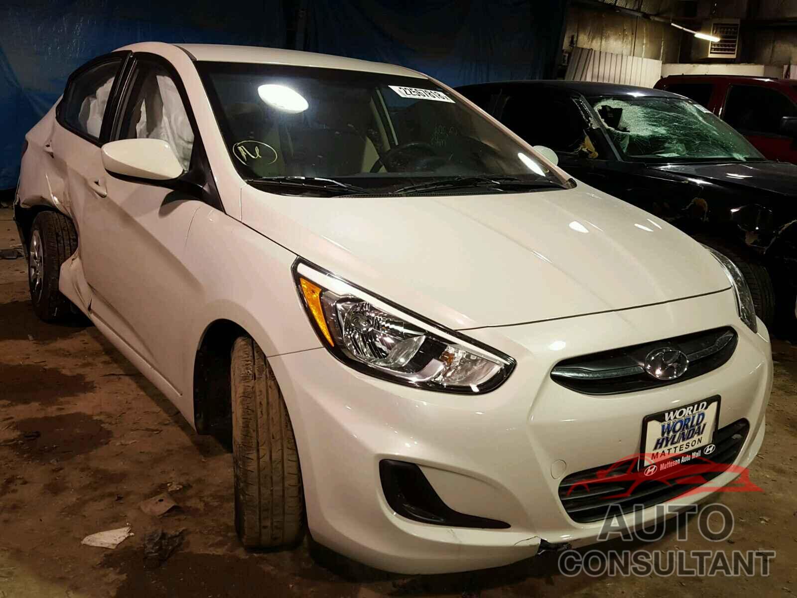 HYUNDAI ACCENT 2016 - KMHCT4AE1GU020956