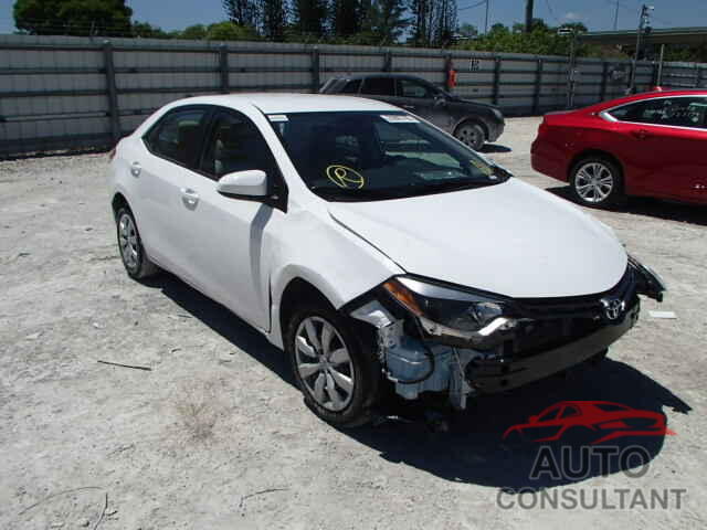 TOYOTA COROLLA 2015 - 2T1BURHE3FC325399