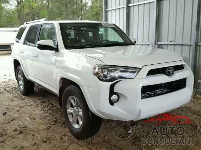 TOYOTA 4RUNNER 2016 - JTEZU5JR0G5112490