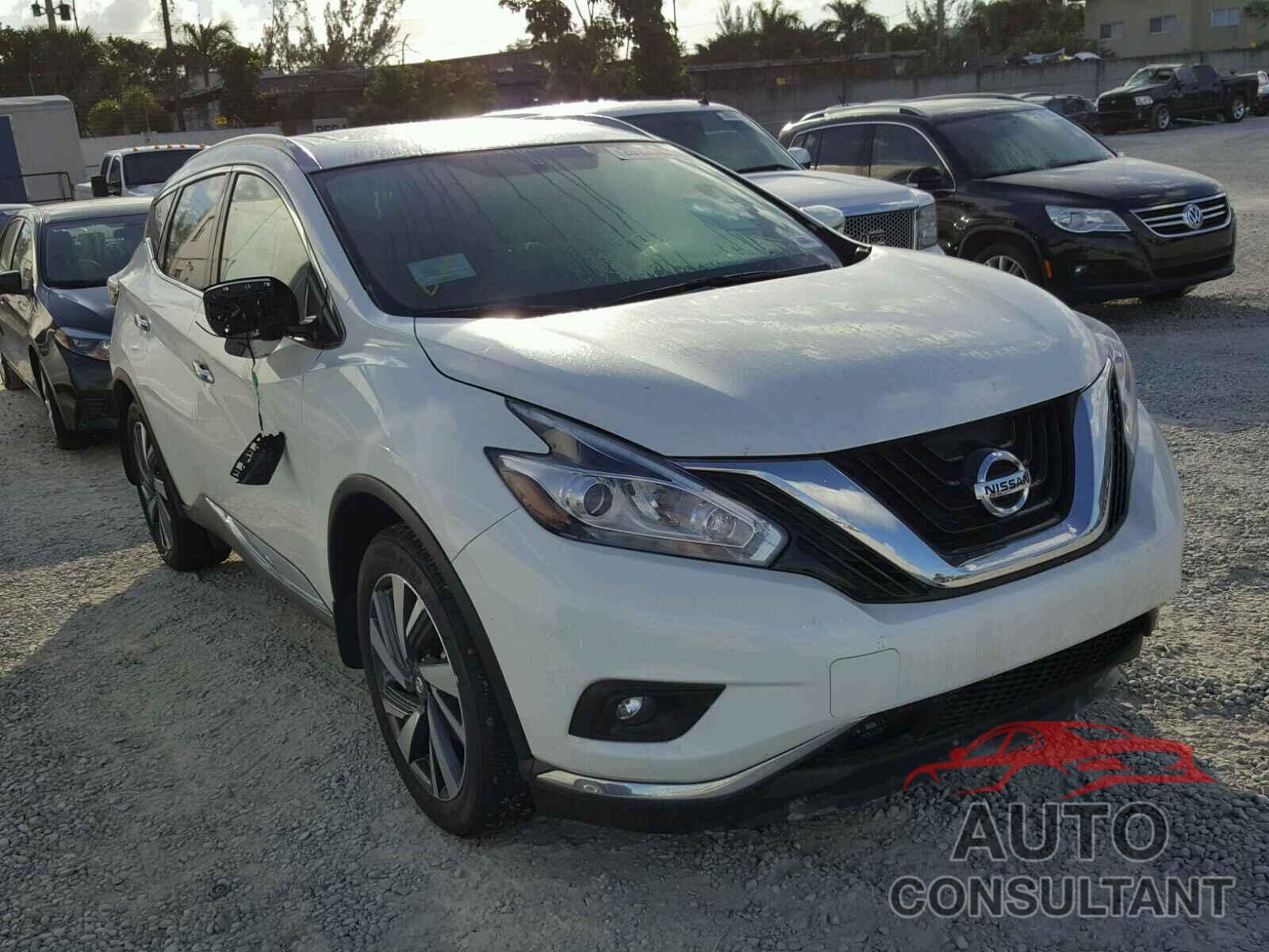 NISSAN MURANO 2017 - 5N1AZ2MG0HN161391