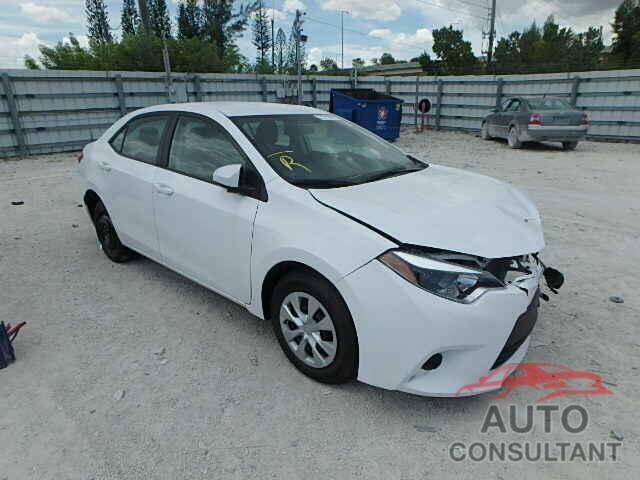 TOYOTA COROLLA 2015 - 2T1BURHE8FC315645