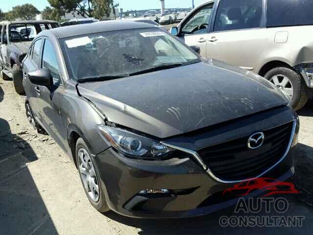 MAZDA 3 2015 - JM1BM1U70F1223605