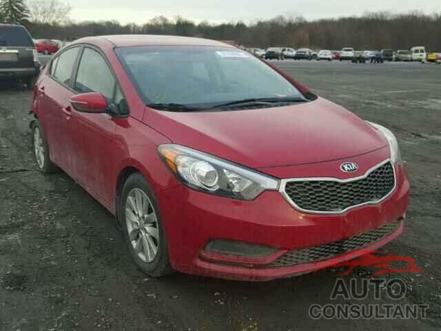 KIA FORTE 2016 - KNAFX4A60G5469860