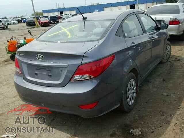 HYUNDAI ACCENT 2015 - KMHCT4AE0FU842601