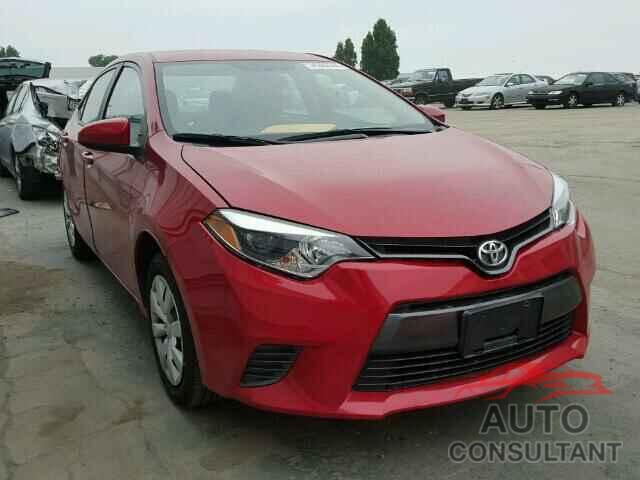 TOYOTA COROLLA 2015 - 5YFBURHE2FP279550