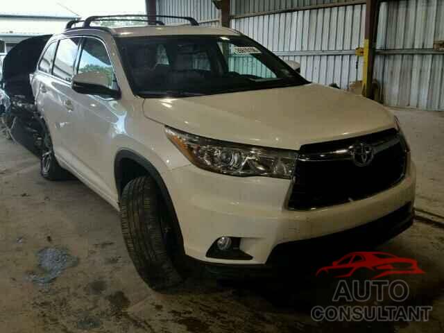 TOYOTA HIGHLANDER 2016 - 5TDKKRFH9GS139328
