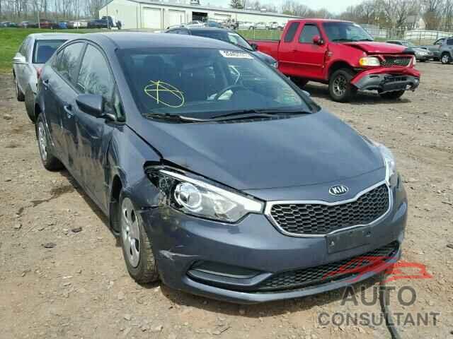 KIA FORTE 2016 - KNAFK4A63G5497232