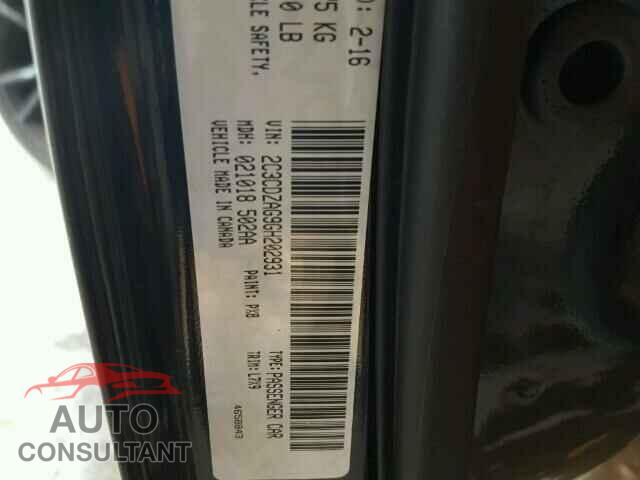 DODGE CHALLENGER 2016 - 2C3CDZAG9GH202931