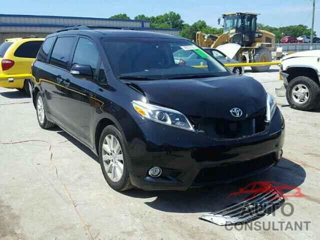 TOYOTA SIENNA 2015 - 5TDYK3DC9FS634075